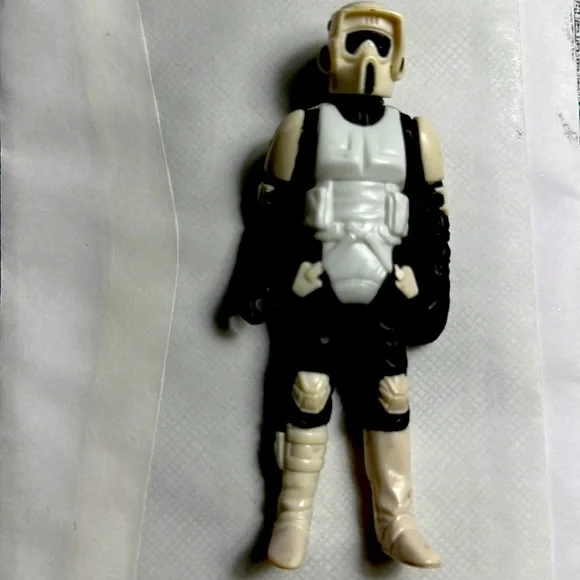De Toyboys | Vintage Star Wars: Return Of The Jedi - Biker Scout Action